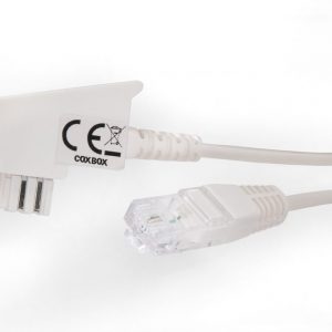 weißes DSL Kabel
